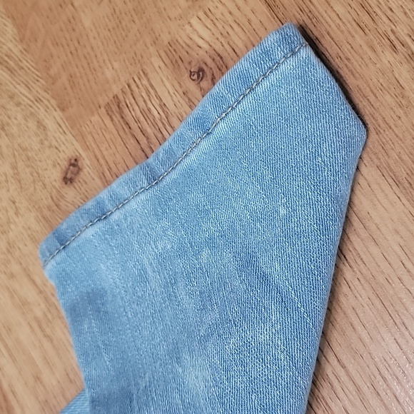 Levis Denizon Taper Distressed Jeans Size 12 - Picture 6 of 12